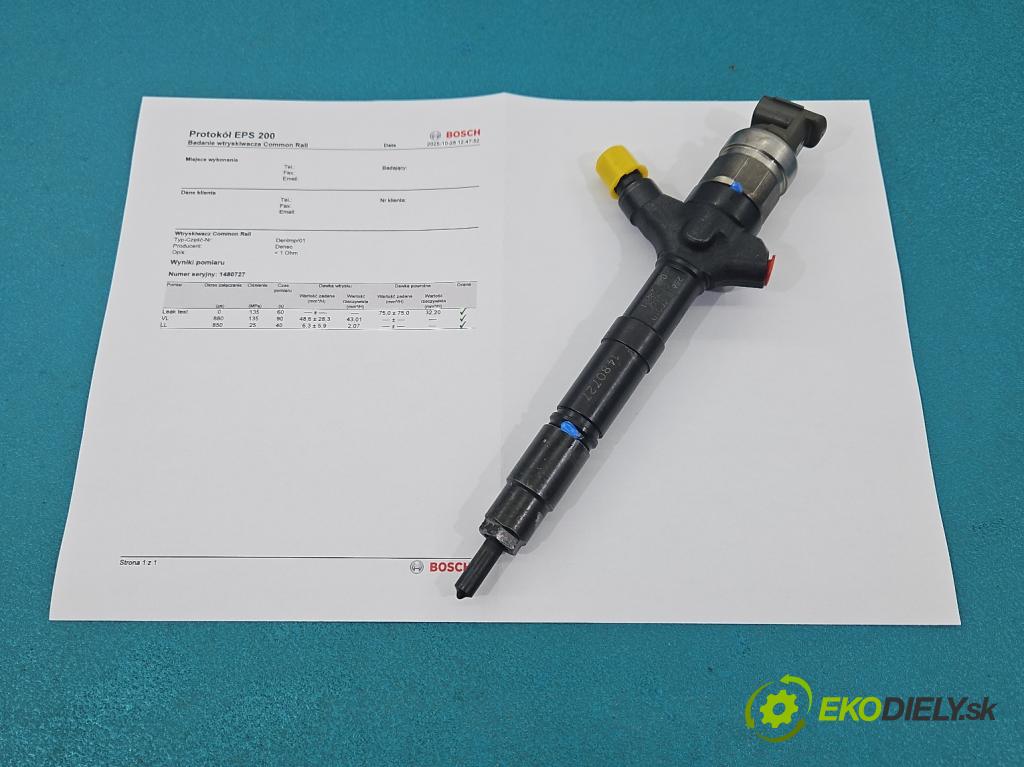 Toyota Corolla E12 2001-2009 2.0 D4D 116 hp manual 85 kW 1995 cm3 5- vstřikovač 23670-0G010 (Vstřikovač paliva)