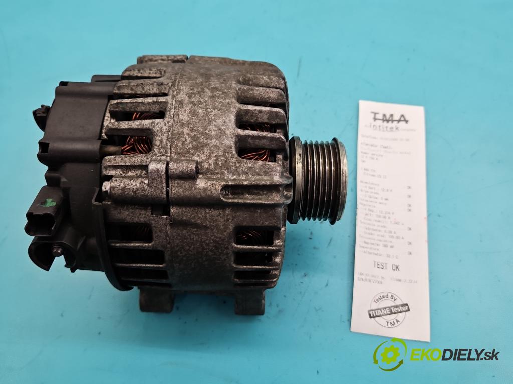 Citroen C5 II 2008-2017 2.0 hdi 140 HP manual 103 kW 1997 cm3 4- Alternator 9678048880 (Alternátor)