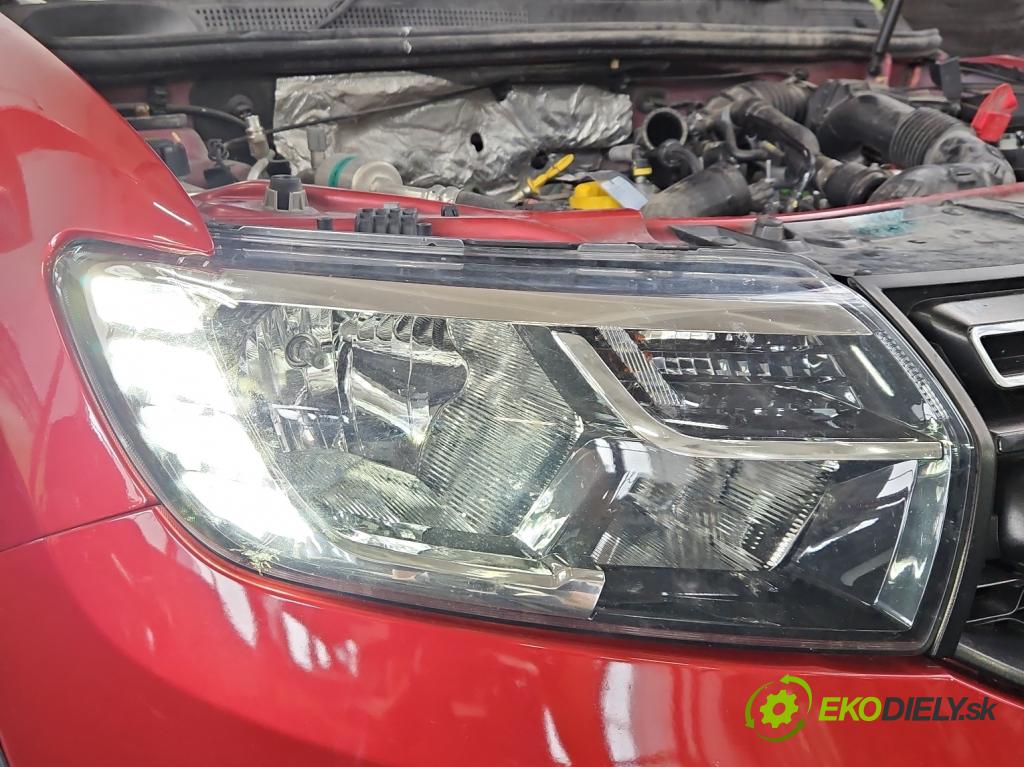 Dacia Sandero II 2012-2020 0.9 Tce 90 HP manual 66 kW 898 cm3 5- Reflektor: pravý 260103529R (Svetlo predné pravé)