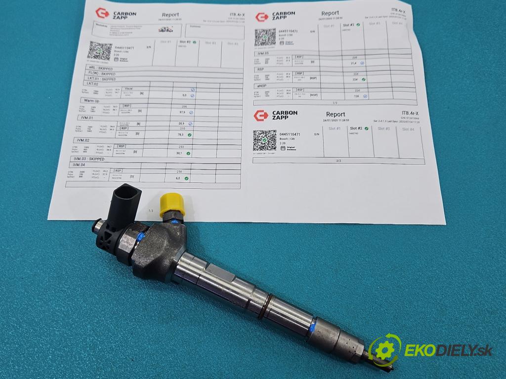 Skoda Superb III 2015-2024 2.0 TDI 190 HP automatic 140 kW 1968 cm3 5- vstrek 0445110471 (Vstrekovač paliva)