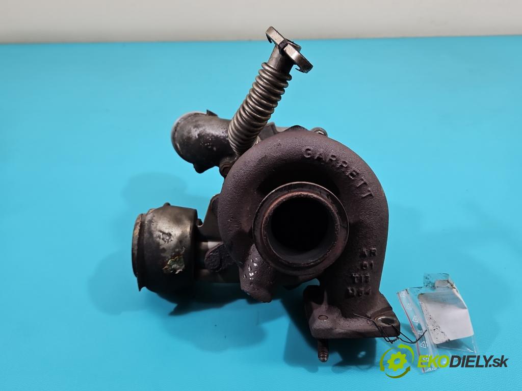 Fiat Bravo II 2007-2014 1.9 jtd 120 hp manual 88 kW 1910 cm3 5- Turbodmychadlo 736168-3 (Kompletní turbodmychadlo)