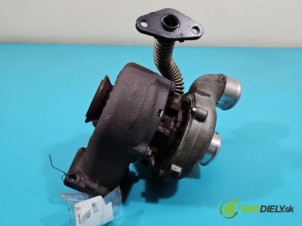 Fiat Bravo II 2007-2014 1.9 jtd 120 hp manual 88 kW 1910 cm3 5- Turbodmychadlo 736168-3 (Kompletní turbodmychadlo)