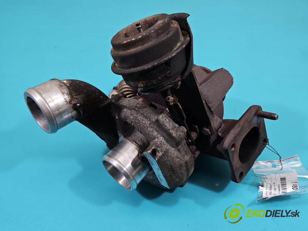Fiat Bravo II 2007-2014 1.9 jtd 120 hp manual 88 kW 1910 cm3 5- Turbodmychadlo 736168-3 (Kompletní turbodmychadlo)