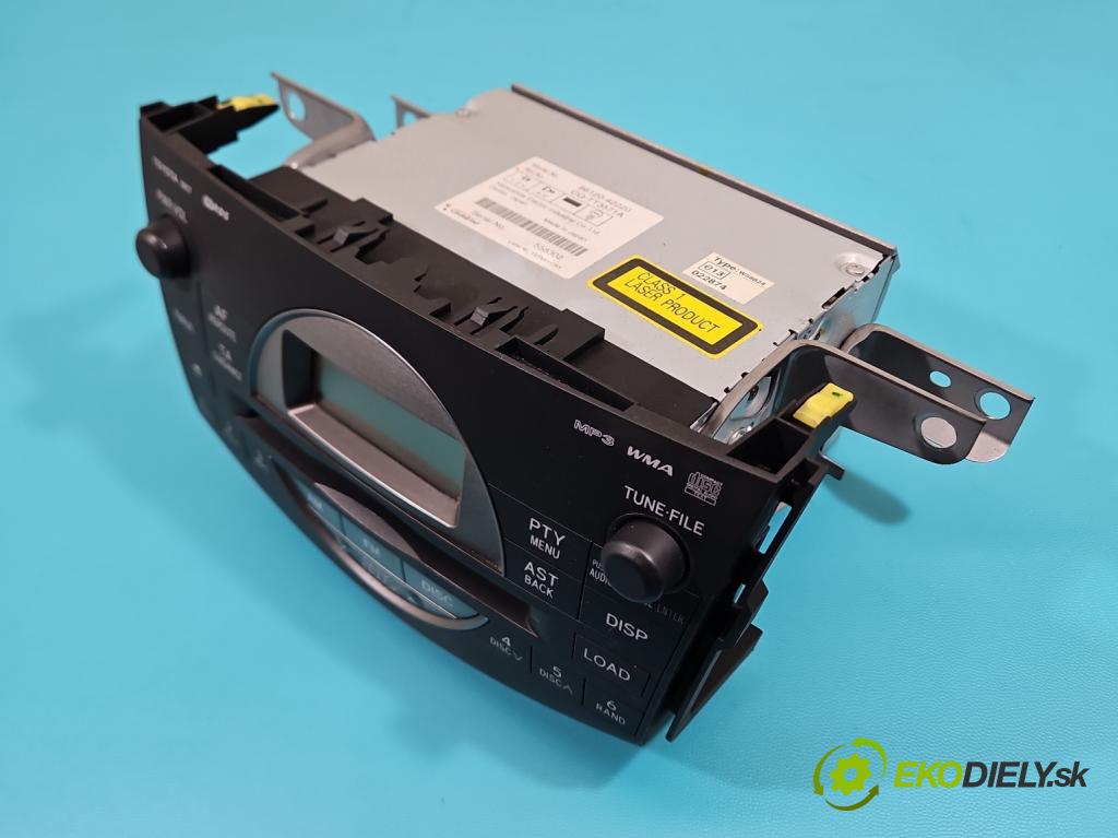 Toyota Rav4 III 2005-2012 2.2 D4D 136 HP manual 100 kW 2231 cm3 5- Radio originál 86120-42220