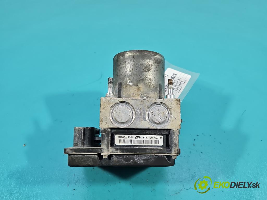 Peugeot 5008 I 2009-2017 1.6 THP 156 HP manual 115 kW 1598 cm3 5- čerpadlo abs 0265951433 (Pumpa ABS)