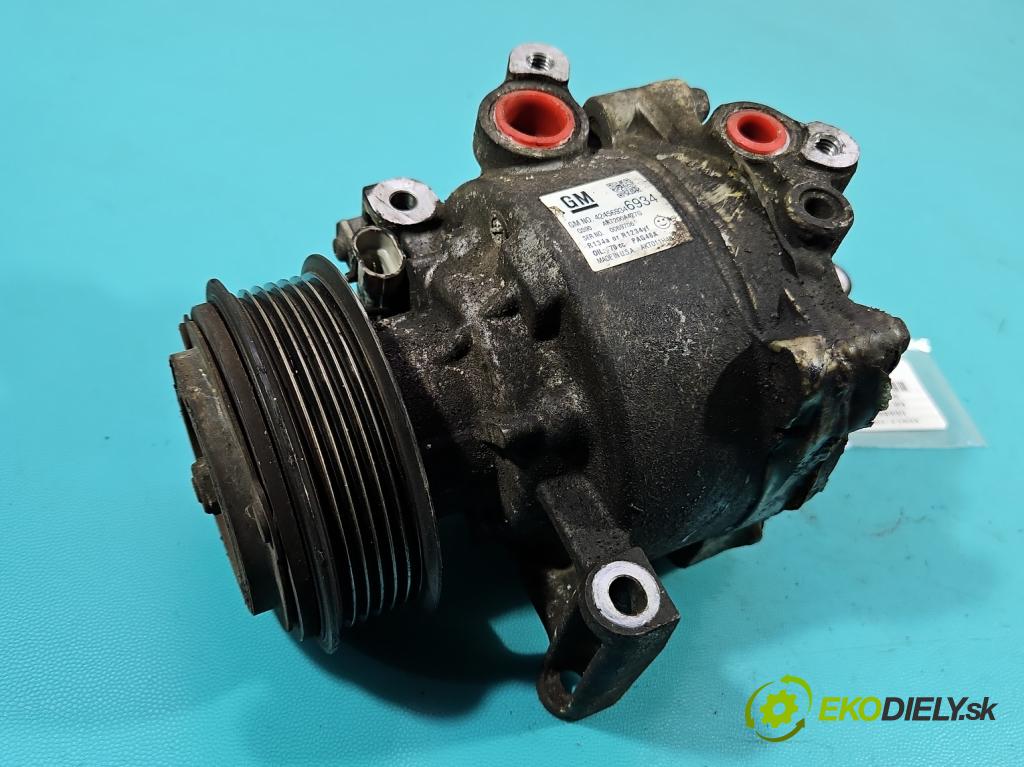 Opel Mokka A 2012-2019 1.6 cdti 136 HP automatic 100 kW 1598 cm3 5- Kompresor: klimatizácie 424569346934 (Kompresor klimatizácie)