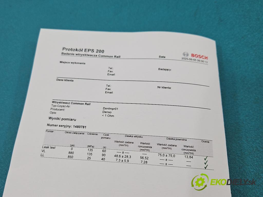 Opel Mokka A 2012-2019 1.6 cdti 136 HP automatic 100 kW 1598 cm3 5- vstrek 55570012 (Vstrekovač paliva)