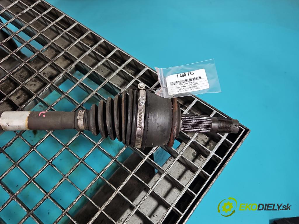 Opel Mokka A 2012-2019 1.6 cdti 136 HP automatic 100 kW 1598 cm3 5- poloos predné pravé