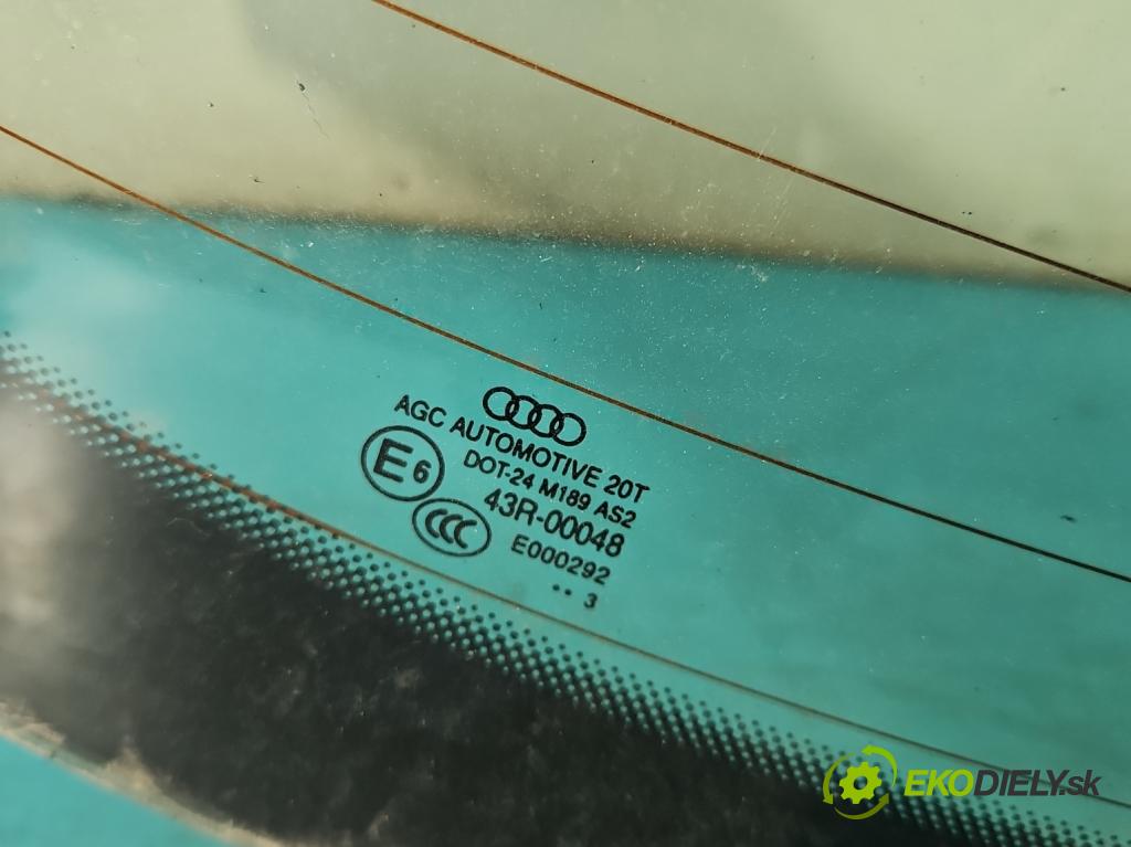 Audi Q3 2011-2018 2.0 tdi 177 HP automatic 130 kW 1968 cm3 5- sklo zadná  (Sklo zadné)