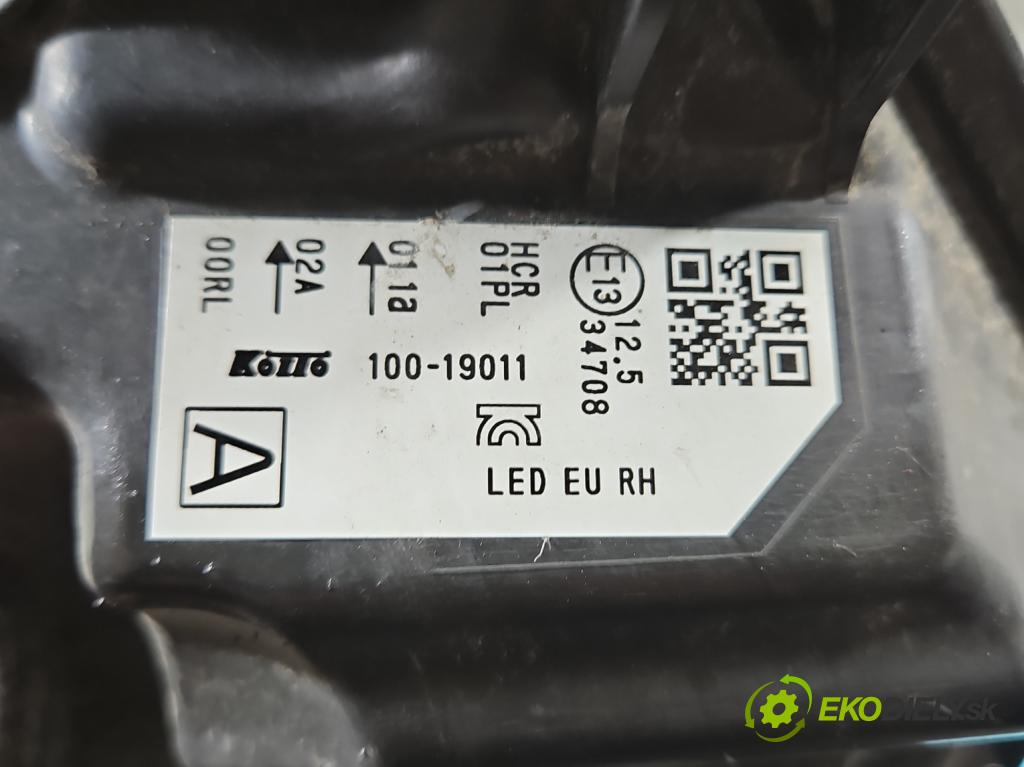Nissan Qashqai II J11 2013-2021 1.2 T 116 HP manual 85 kW 1197 cm3 5- Reflektor: pravý  (Svetlo predné pravé)