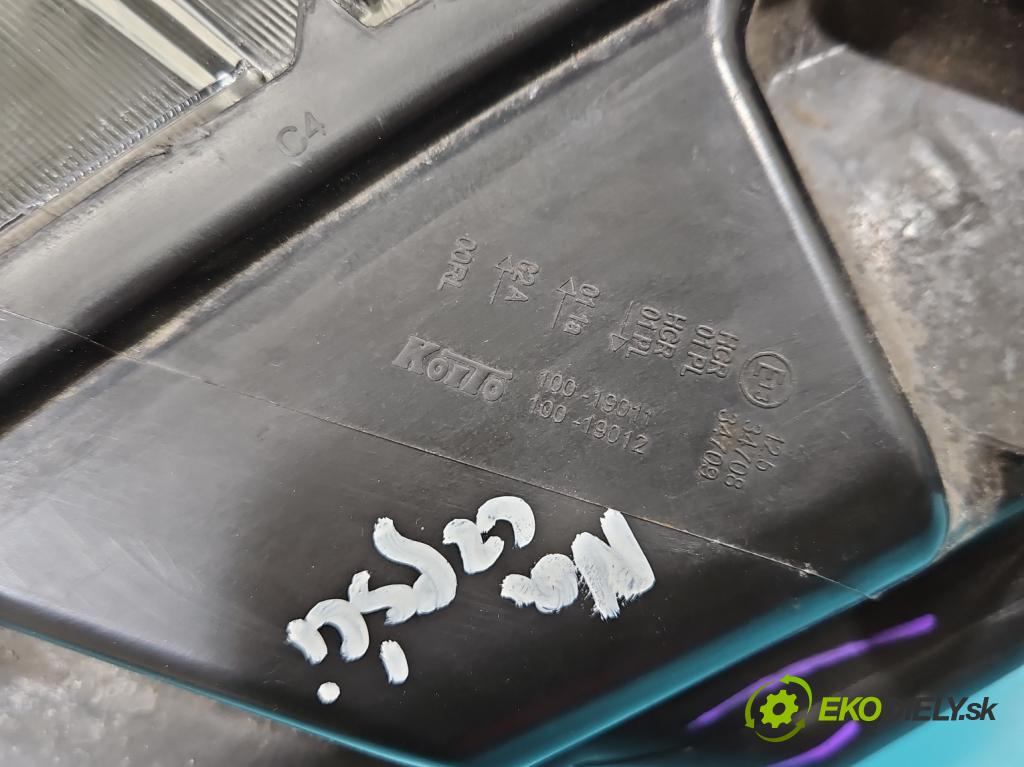 Nissan Qashqai II J11 2013-2021 1.2 T 116 HP manual 85 kW 1197 cm3 5- Reflektor: pravý  (Svetlo predné pravé)