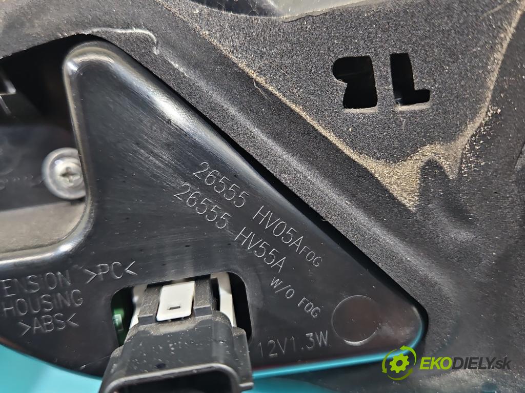 Nissan Qashqai II J11 2013-2021 1.2 T 116 HP manual 85 kW 1197 cm3 5- svetlo / reflektor zadné ľavé  (Kľučka dverí ostatné)