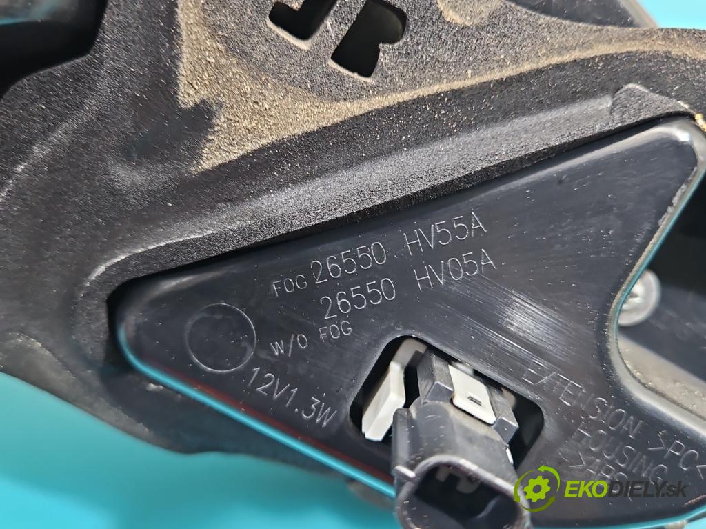 Nissan Qashqai II J11 2013-2021 1.2 T 116 hp manual 85 kW 1197 cm3 5- světlo zadní pravé 26550 (Klika dveří ostatní)