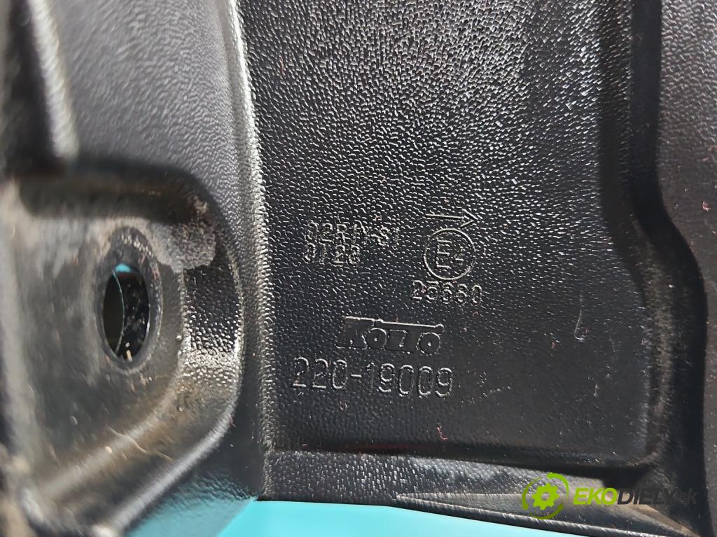 Nissan Qashqai II J11 2013-2021 1.2 T 116 hp manual 85 kW 1197 cm3 5- světlo zadní pravé 220-19009 (Klika dveří ostatní)