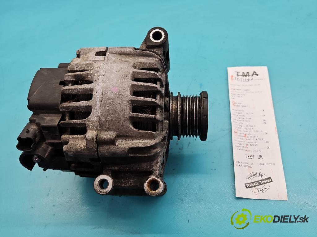 Peugeot 5008 I 2009-2017 1.6 THP 156 HP manual 115 kW 1598 cm3 5- Alternator 9666997980 (Alternátor)
