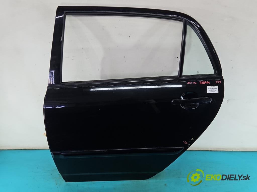 Toyota Corolla E12 2001-2009 1.4 D4D 90 hp manual 66 kW 1364 cm3 5- dveře zadní levé  (Klika dveří ostatní)