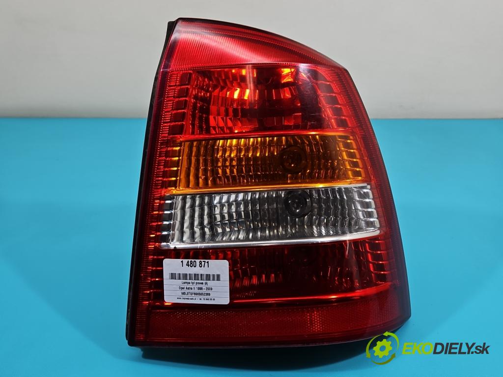 Opel Astra II 1998-2009 1.6 75 HP manual 55 kW 1598 cm3 4- svetlo / reflektor zadné pravé  (Kľučka dverí ostatné)