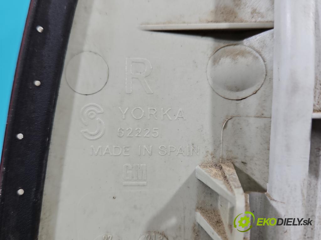 Opel Astra II 1998-2009 1.6 75 HP manual 55 kW 1598 cm3 4- svetlo / reflektor zadné pravé  (Kľučka dverí ostatné)