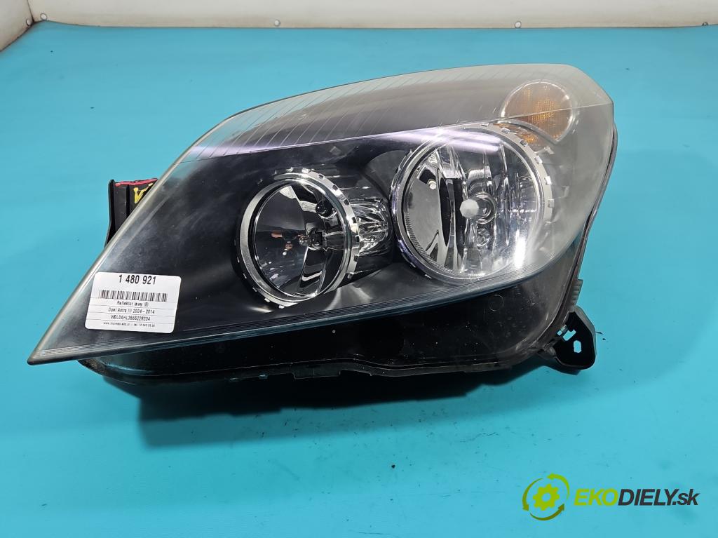 Opel Astra III 2004-2014 1.7 cdti 101 hp manual 74 kW 1686 cm3 5- světlo levý 1EG270370-01 (Klika dveří ostatní)