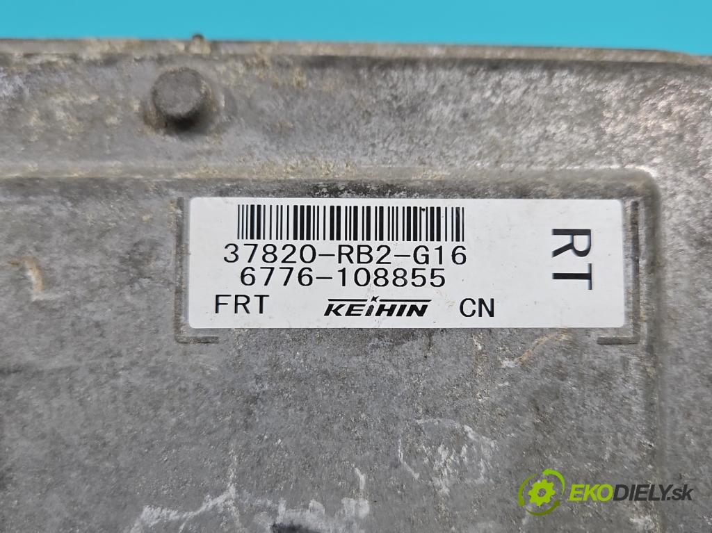 Honda Jazz III 2008-2014 1.2 16V 90 HP manual 66 kW 1198 cm3 5- riadiaca jednotka motora 37820-RB2-G16