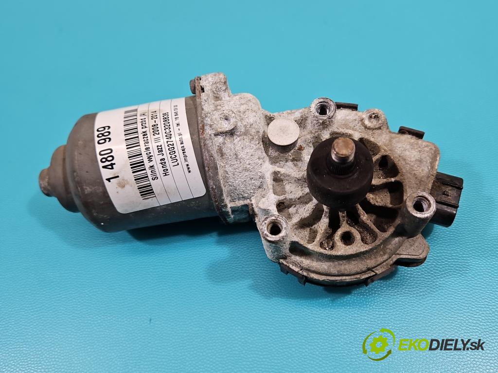 Honda Jazz III 2008-2014 1.2 16V 90 hp manual 66 kW 1198 cm3 5- motor stěračů přední 76505TF0G01