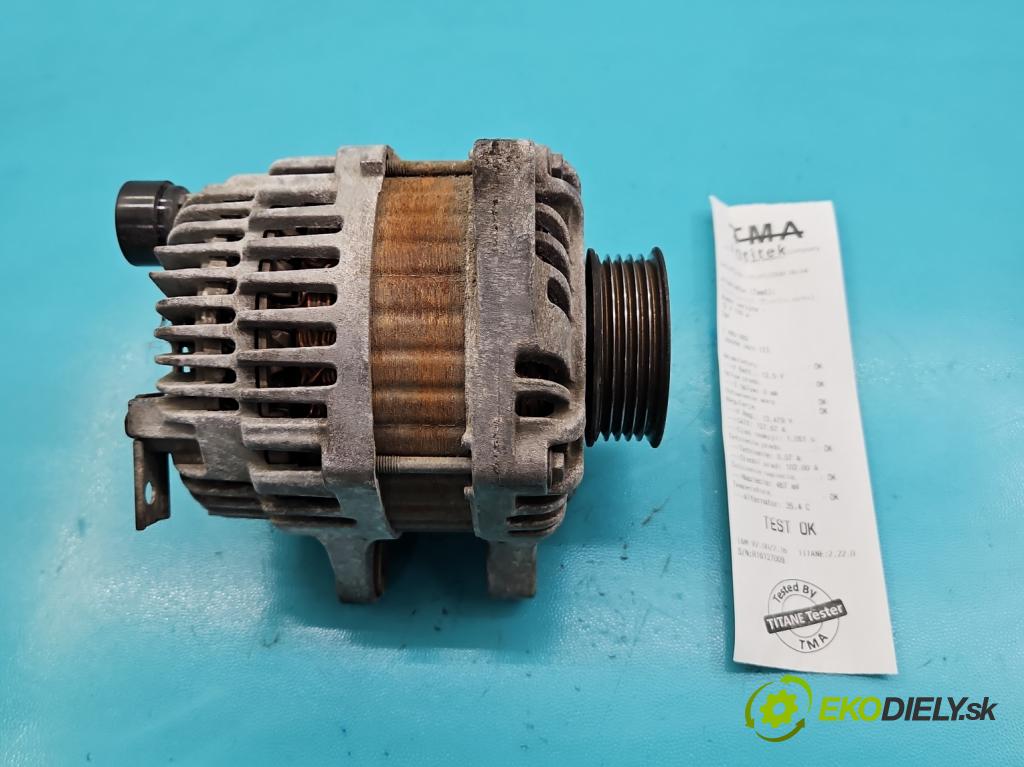 Honda Jazz III 2008-2014 1.2 16V 90 HP manual 66 kW 1198 cm3 5- Alternator A5TJ0091ZD (Alternátor)