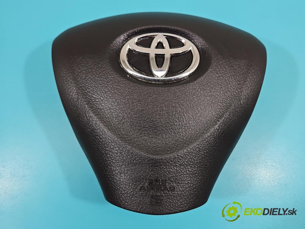 Toyota Auris I 2006-2013 2.0 D4D 126 HP manual 93 kW 1998 cm3 5- airbag vzduch: Řidiči: 45130-02290-B0 (Airbag)