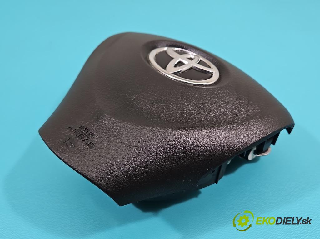 Toyota Auris I 2006-2013 2.0 D4D 126 HP manual 93 kW 1998 cm3 5- airbag vzduch: Řidiči: 45130-02290-B0 (Airbag)