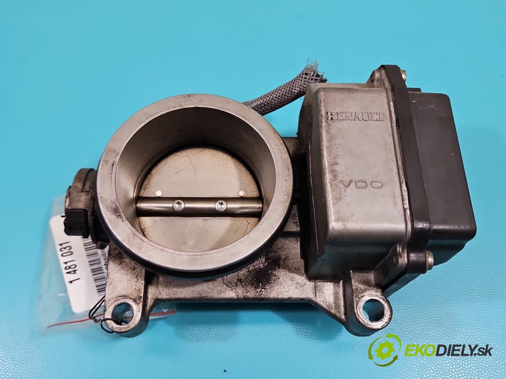 Renault Scenic II 2003-2009 1.4 16V 98 HP manual 72 kW 1390 cm3 5- klapka 8200063652 (Škrtiaca klapka)