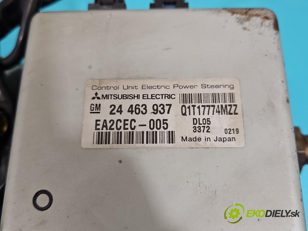 Opel Corsa C 2000-2006 1.2 16V 75 HP manual 55 kW 1199 cm3 5- čerpadlo posilovač 24463937 (Servočerpadlo)