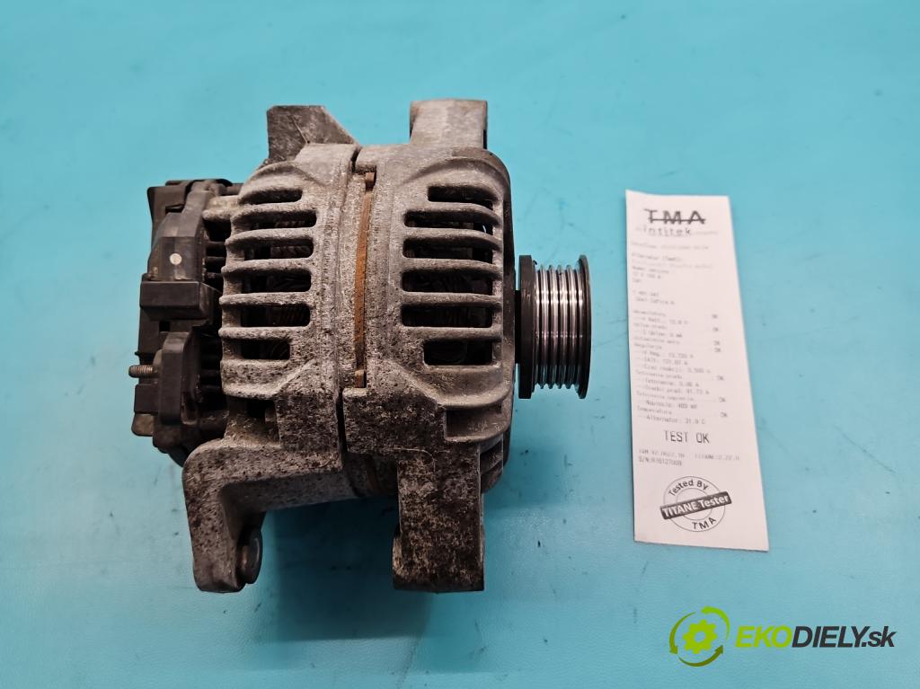 Opel Zafira A 1999-2005 1.8 16V 116 HP manual 85 kW 1796 cm3 5- Alternator 0124415002 (Alternátor)