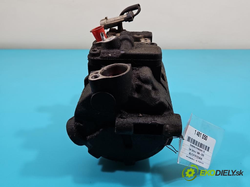 Opel Zafira A 1999-2005 1.8 16V 116 HP manual 85 kW 1796 cm3 5- Kompresor: klimatizácie 447220-8312 (Kompresor klimatizácie)