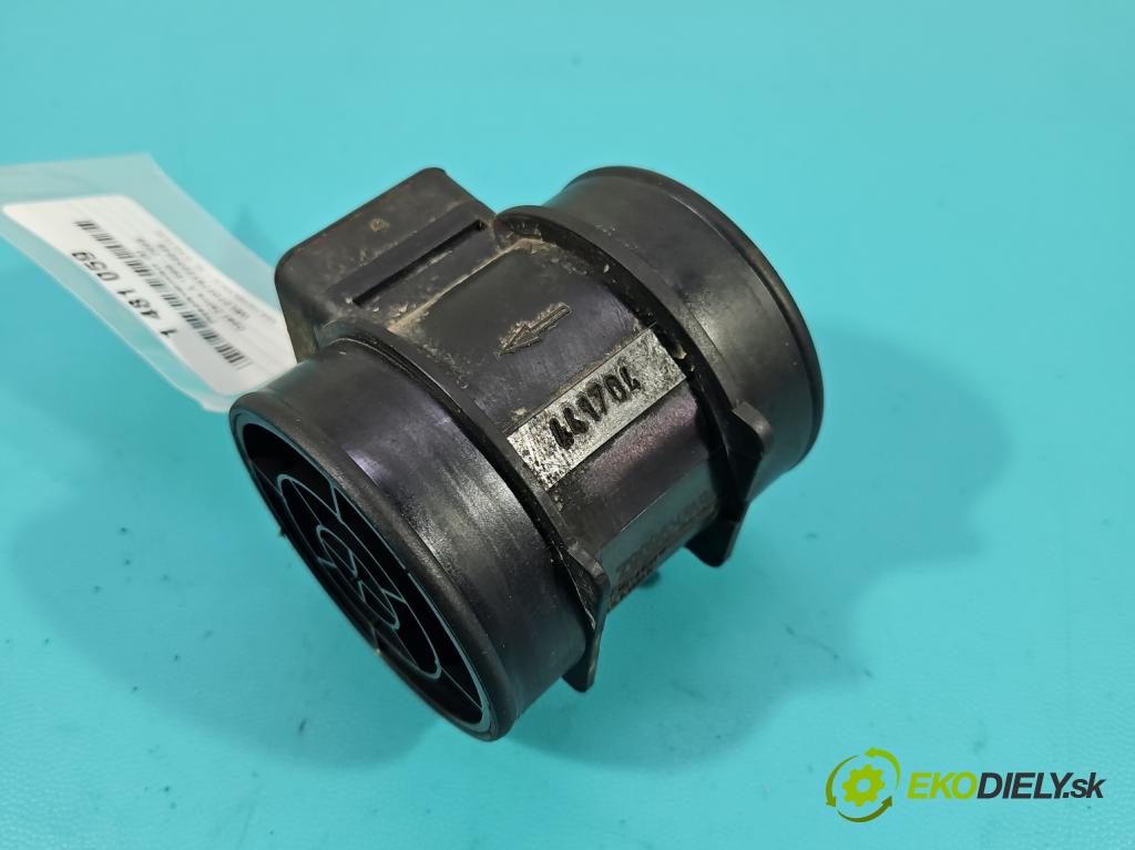 Opel Zafira A 1999-2005 1.8 16V 116 HP manual 85 kW 1796 cm3 5- průtokoměr: 5WK9606 (Váha vzduchu)