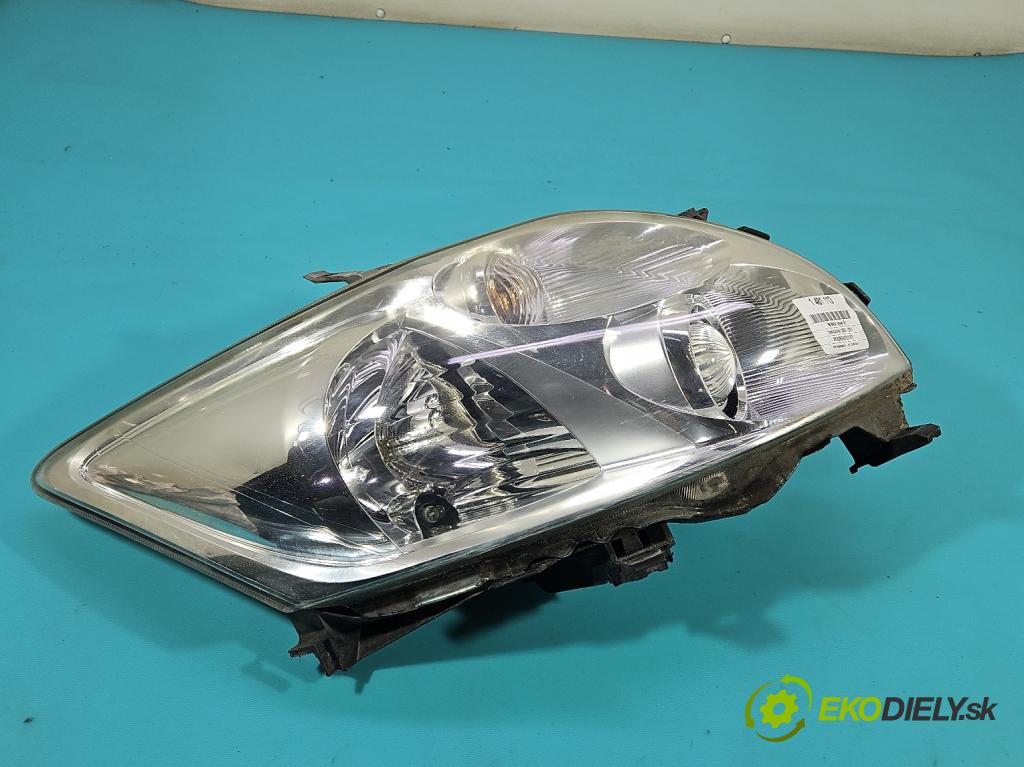 Toyota Auris I 2006-2013 2.0 D4D 126 HP manual 93 kW 1998 cm3 5- Reflektor: pravý 81110-02470 (Svetlo predné pravé)