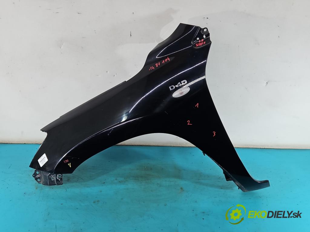 Toyota Rav4 III 2005-2012 2.2 D4D 136hp manual 100 kW 2231 cm3 5- blatnik přední levý  (Levý přední blatník)