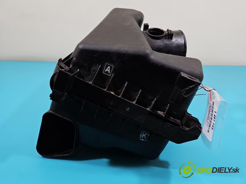 Toyota Auris I 2006-2013 2.0 D4D 126 HP manual 93 kW 1998 cm3 5- obal filtra vzduchu  (Obal vzduchového filtra)