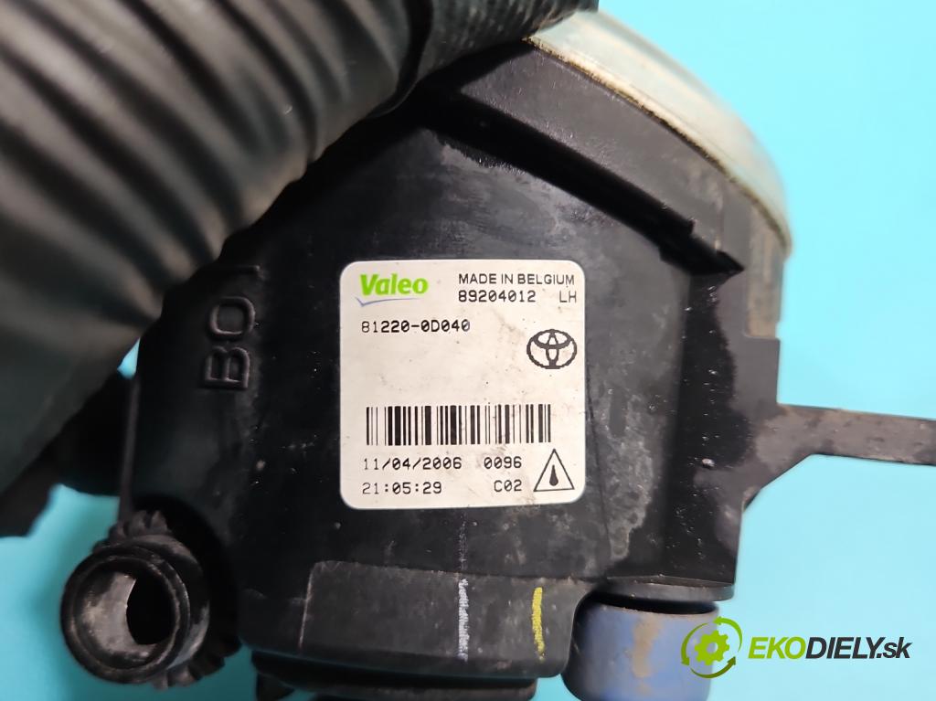 Toyota Rav4 III 2005-2012 2.2 D4D 136hp manual 100 kW 2231 cm3 5- Halogen levý 89210657 (Klika dveří ostatní)