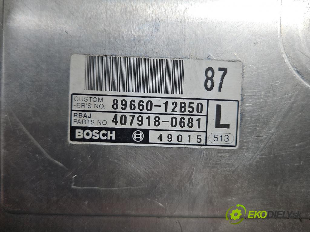 Toyota Corolla E12 2001-2009 1.4 D4D 90 HP manual 66 kW 1364 cm3 5- riadiaca jednotka motora 0281011734