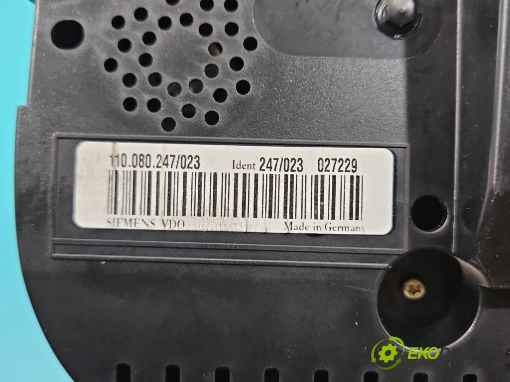 Vw Golf V 2003-2009 1.6 SR 102 HP manual 75 kW 1595 cm3 5- prístrojovka/ budíky 1K0920961B (Prístrojová doska)