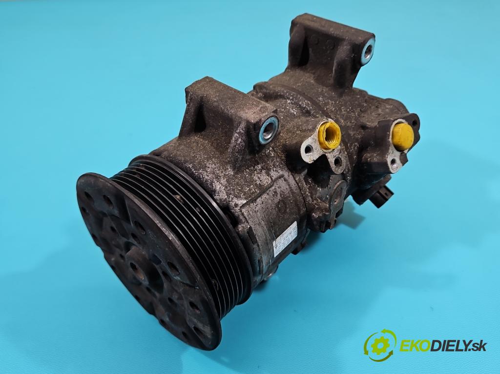 Toyota Auris I 2006-2013 2.0 D4D 126 HP manual 93 kW 1998 cm3 5- Kompresor: klimatizácie 447260-1257 (Kompresor klimatizácie)