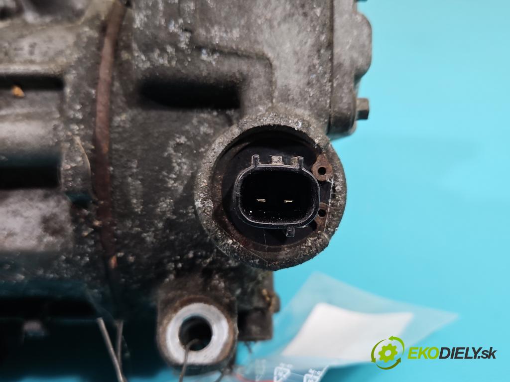 Toyota Auris I 2006-2013 2.0 D4D 126 HP manual 93 kW 1998 cm3 5- Kompresor: klimatizácie 447260-1257 (Kompresor klimatizácie)