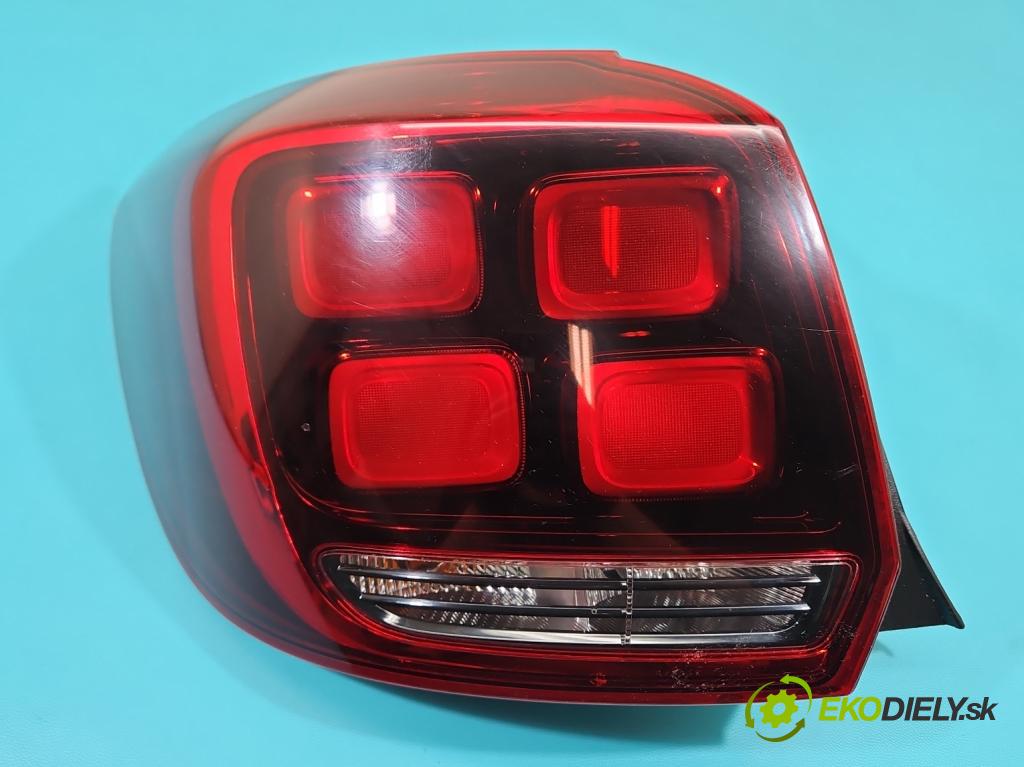Dacia Sandero II 2012-2020 0.9 Tce 90 HP manual 66 kW 898 cm3 5- svetlo / reflektor zadné ľavé 265554938R (Kľučka dverí ostatné)