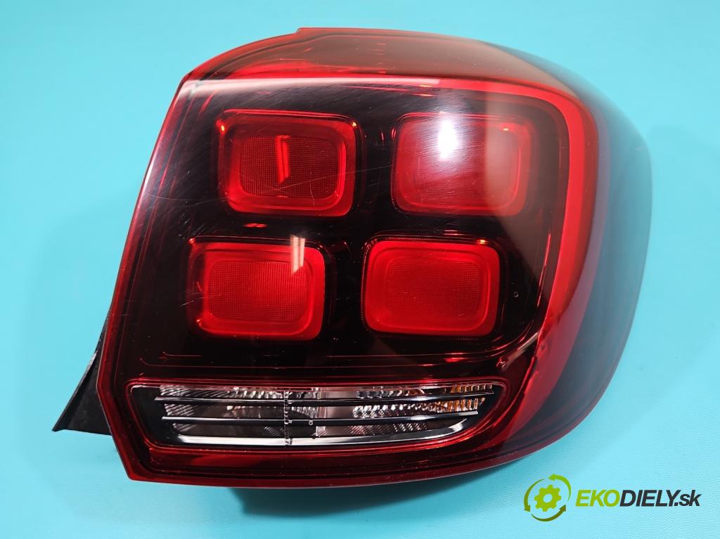 Dacia Sandero II 2012-2020 0.9 Tce 90 HP manual 66 kW 898 cm3 5- svetlo / reflektor zadné pravé 265506147R (Kľučka dverí ostatné)