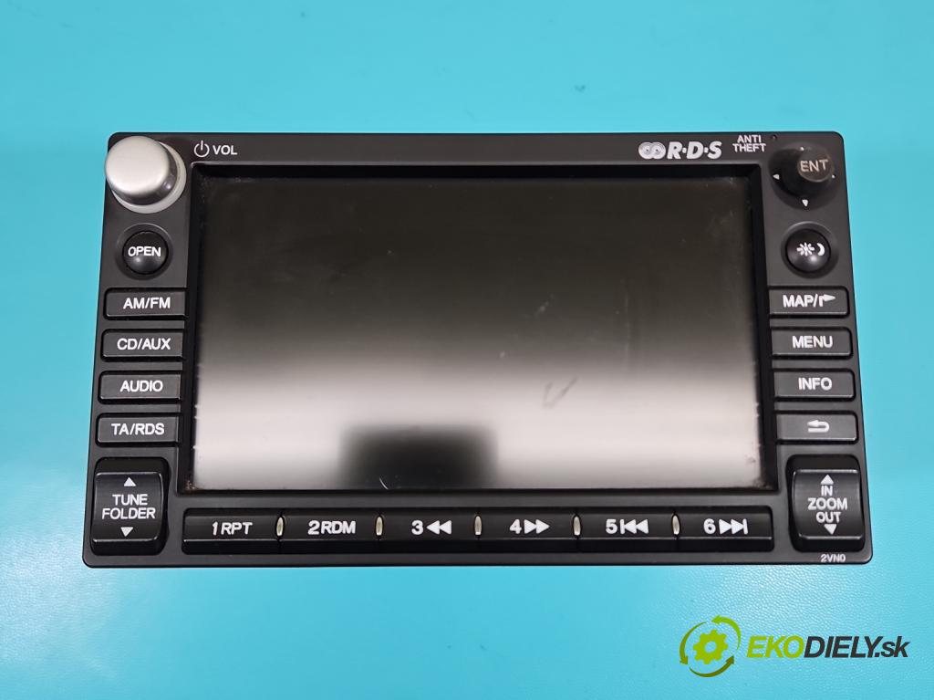 Honda CR-V III 2006-2011 2.2 i-CTDi 140 HP manual 103 kW 2204 cm3 5- Radio originál 39541-SWA-E010-M1