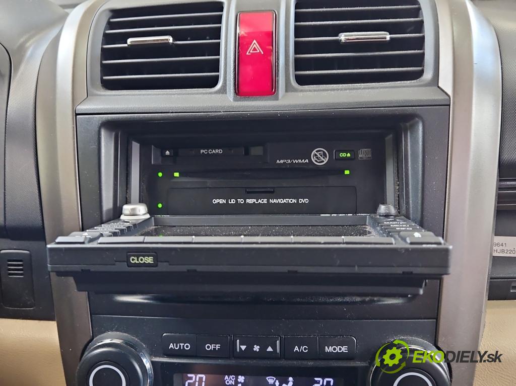 Honda CR-V III 2006-2011 2.2 i-CTDi 140 HP manual 103 kW 2204 cm3 5- Radio originál 39541-SWA-E010-M1
