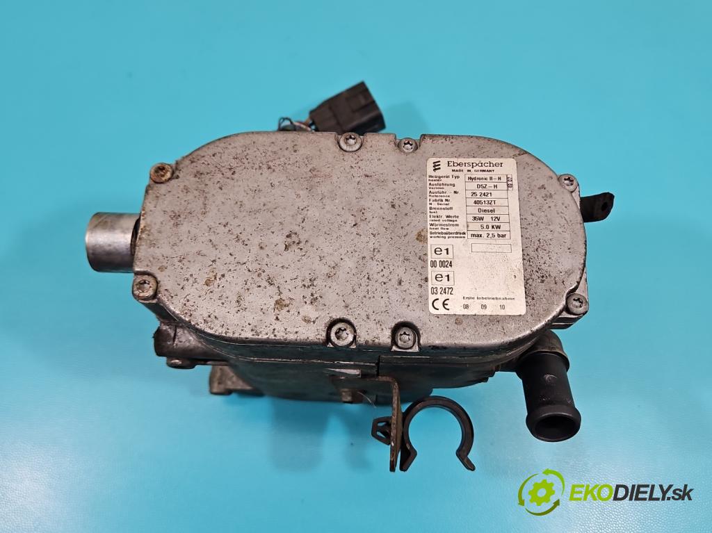 Toyota Auris I 2006-2013 2.0 D4D 126 HP manual 93 kW 1998 cm3 5- Webasto D5Z-H (Webasto (nezávislé kúrenie))