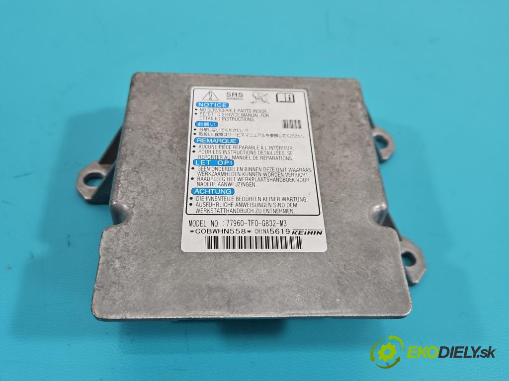 Honda Jazz III 2008-2014 1.2 16V 90 HP manual 66 kW 1198 cm3 5- airbag vzduchové soubor:
