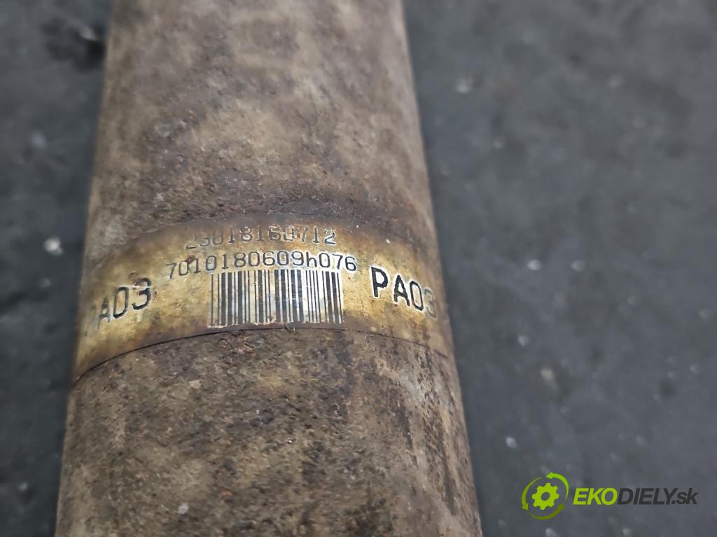 Toyota Rav4 III 2005-2012 2.2 D4D 136 HP manual 100 kW 2231 cm3 5- Hřídel: zadné  (Kardaňový hriadeľ)