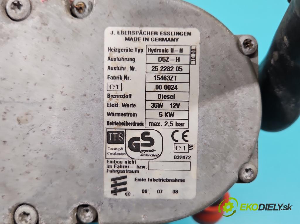 Toyota Rav4 III 2005-2012 2.2 D4D 136 HP manual 100 kW 2231 cm3 5- Webasto D5Z-H (Webasto (nezávislé kúrenie))