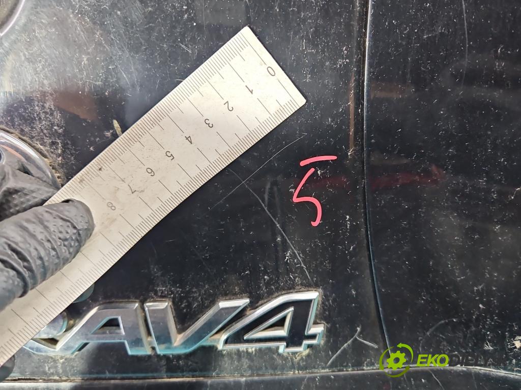 Toyota Rav4 III 2005-2012 2.2 D4D 136hp manual 100 kW 2231 cm3 5- zadní kufrové dveře  (Zadní kapota (kufr))